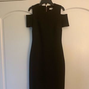 Calvin Klein Black Knee length Dress
